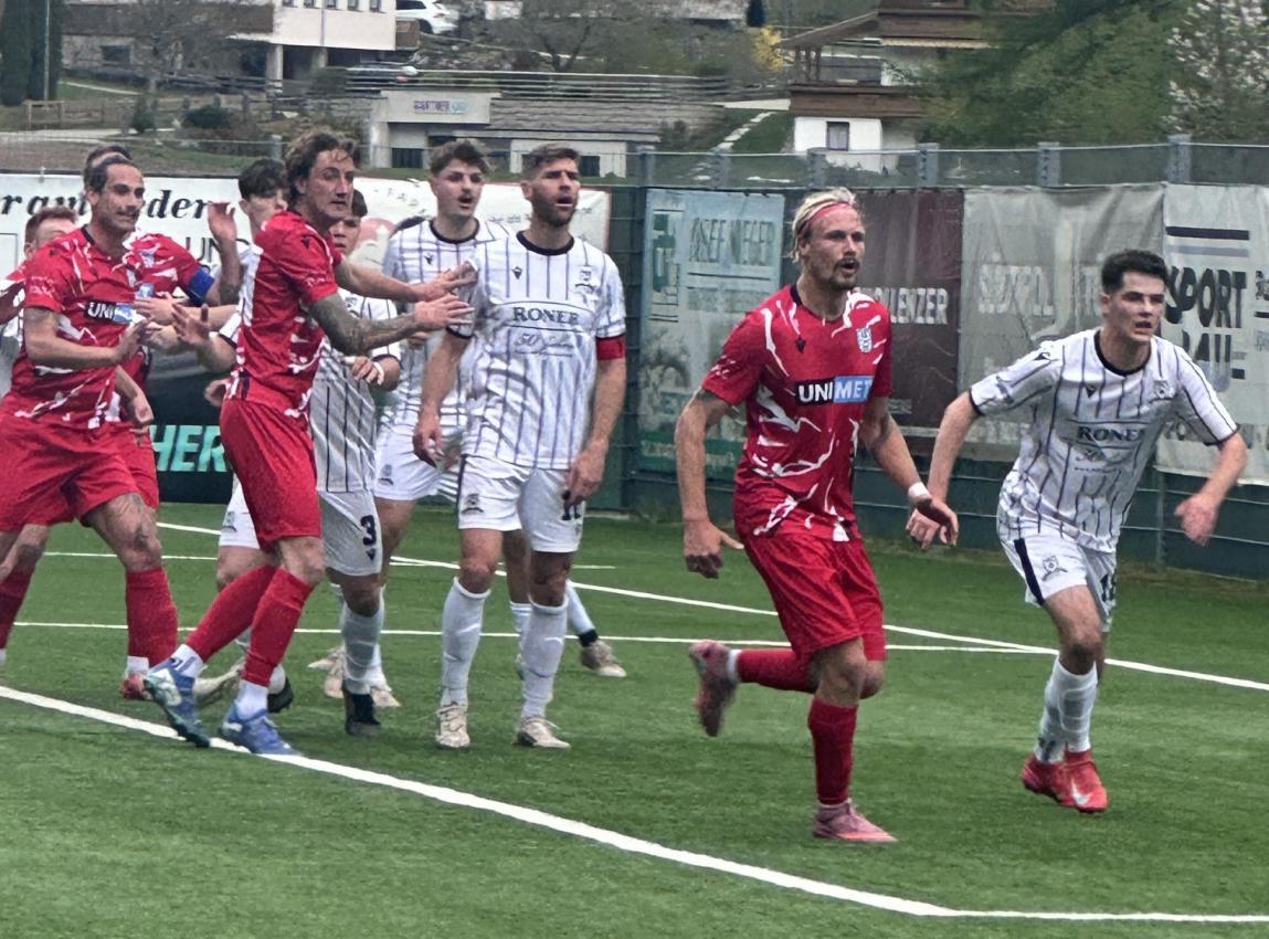 Ahrntal und Tramin trennten sich mit einem Unentschieden. © SSV Ahrntal