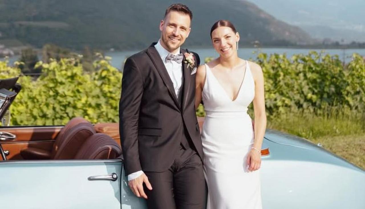 Alex Trivellato und seine Clara erwarten Nachwuchs.