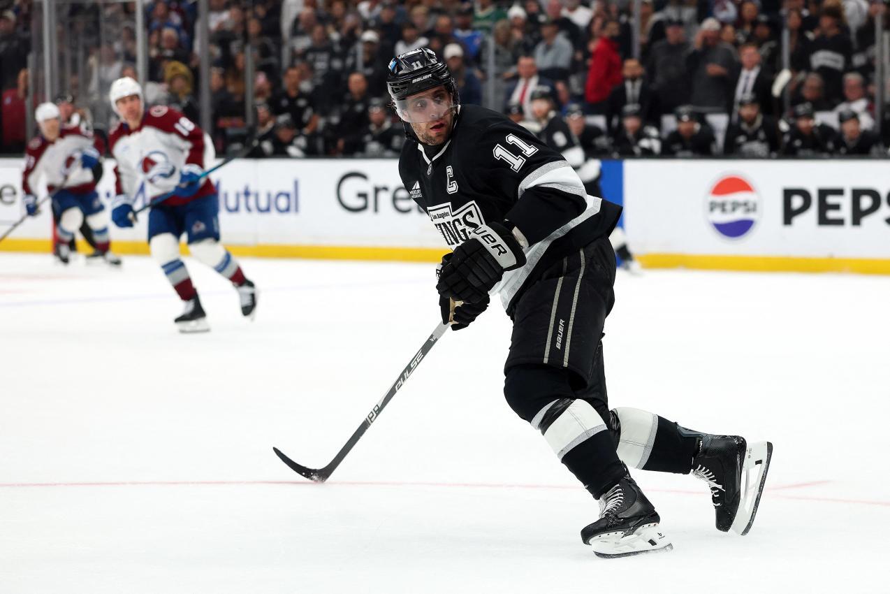 Anze Kopitar verließ die NHL-Bühne. © APA / HARRY HOW