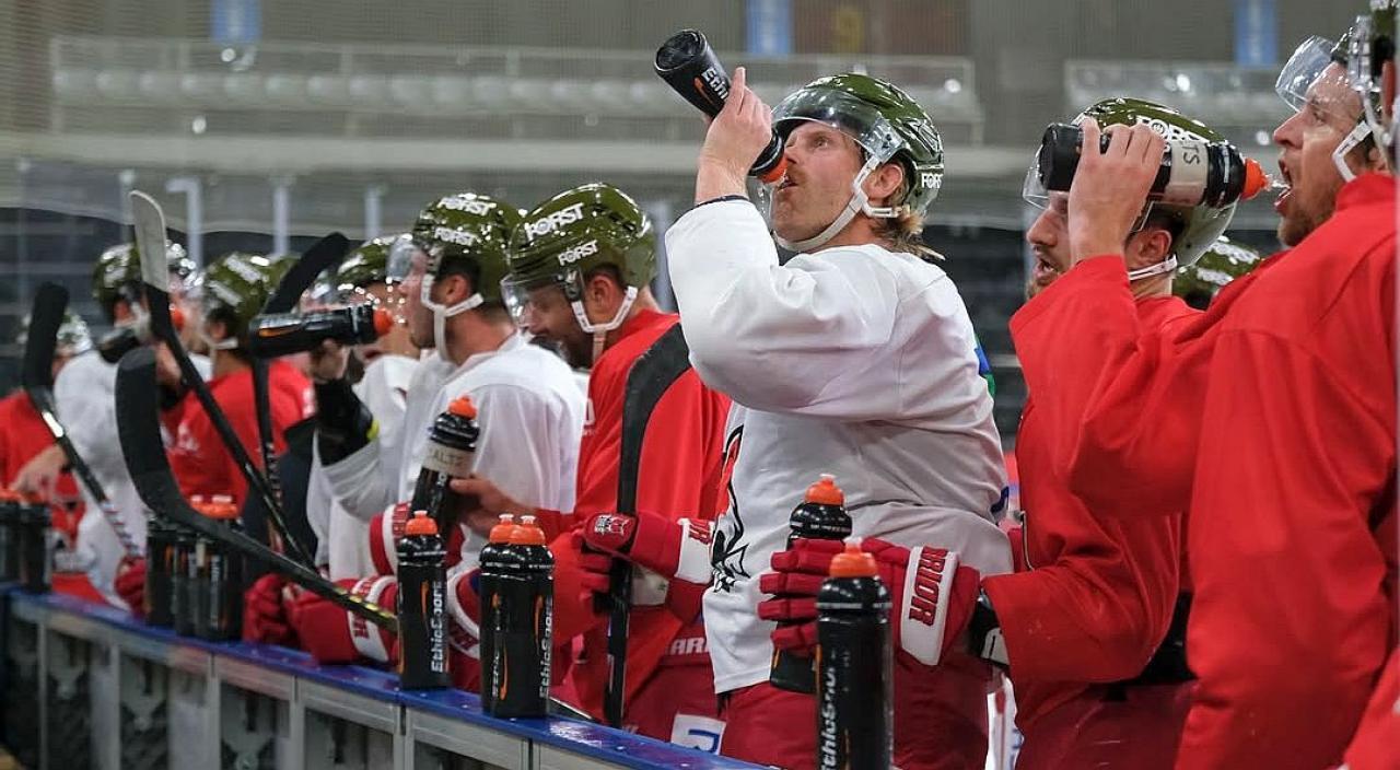 Beim Personal der Foxes wird aussortiert. © HCB