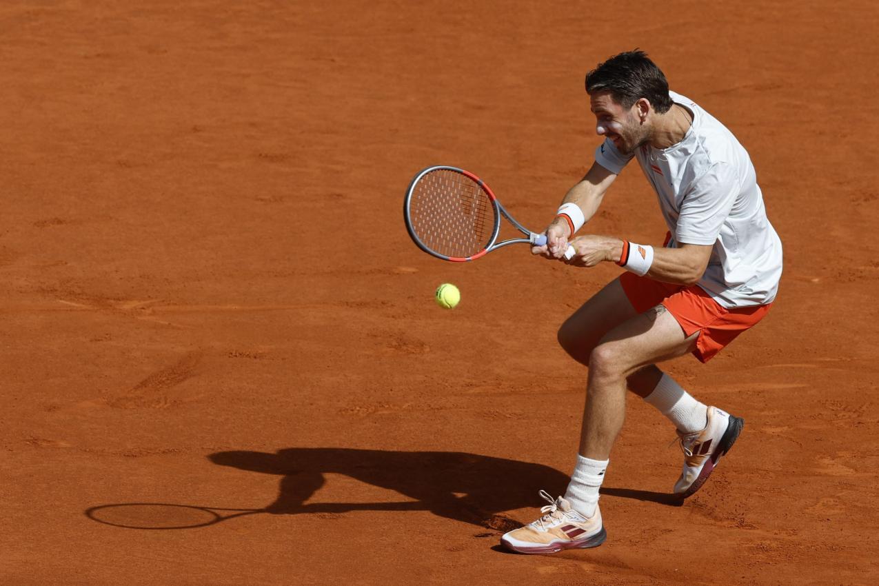 Cameron Norrie: Der Sandplatzspezialist brachte Sinner nicht ins Wanken. © ANSA / CHEMA MOYA