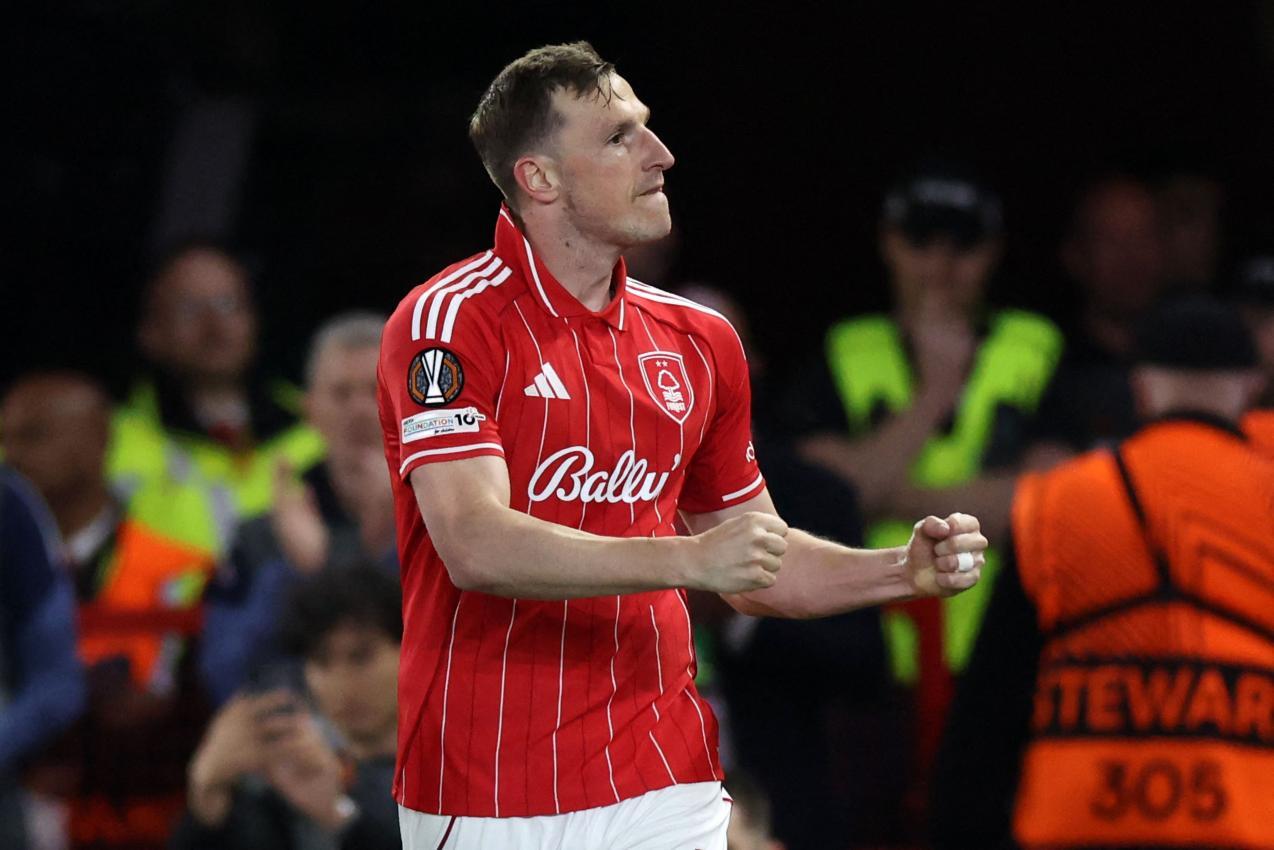 Chris Wood erzielte den einzigen Treffer der Partie. © APA/afp / DARREN STAPLES