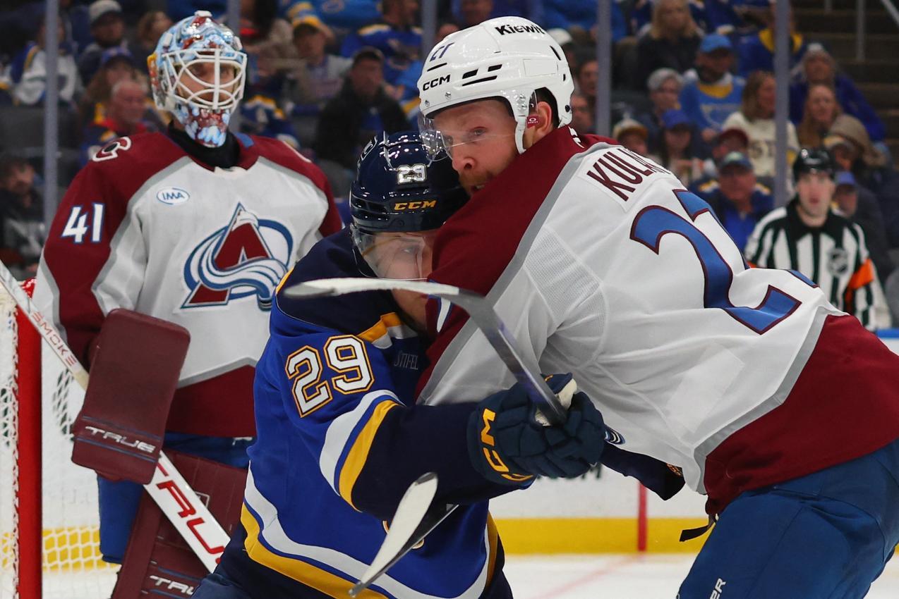 Colorado kämpfte St. Louis nieder. © GETTY IMAGES NORTH AMERICA / DILIP VISHWANAT