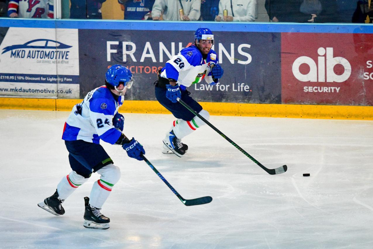 Die Azzurri schossen sechs Tore. © Press Team Italia Hockey