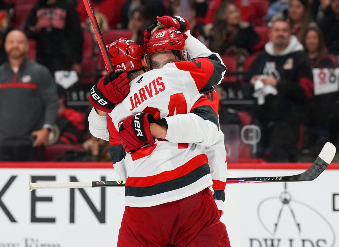 Die Carolina Hurricanes dürfen weiterhin vom Stanley Cup träumen. © APA / TIM AUSTEN/FREESTYLE PHOTO
