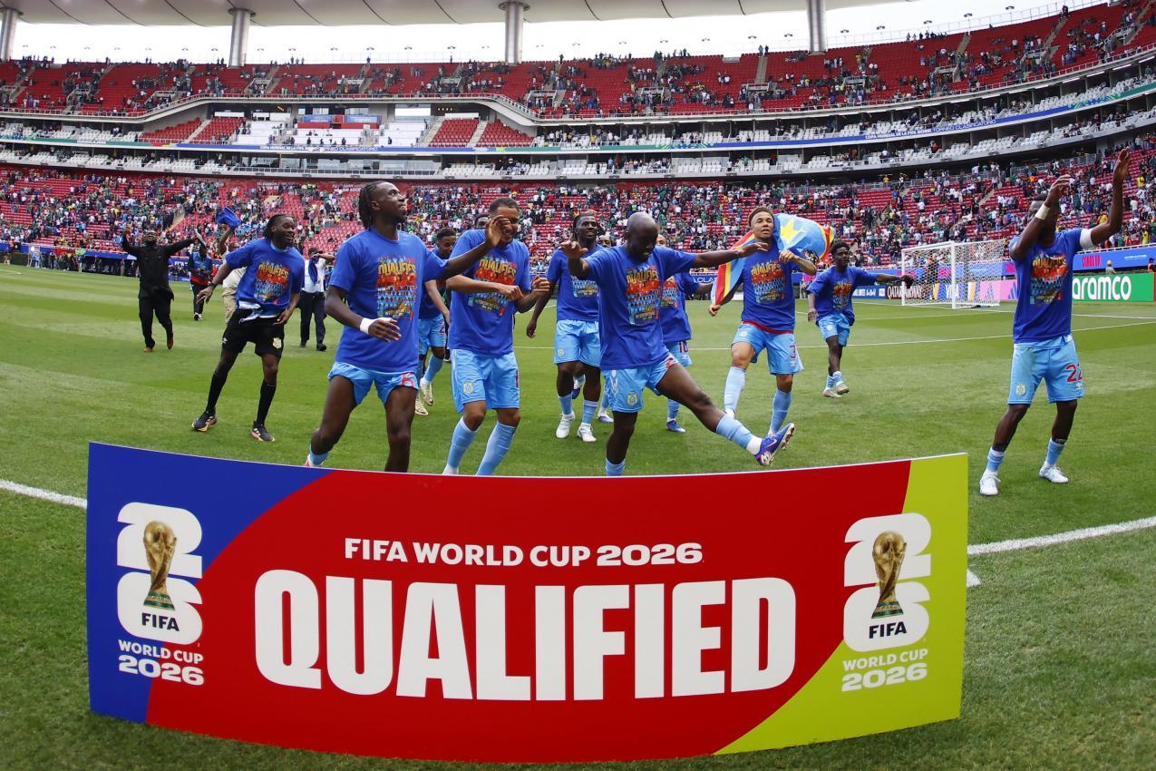 Die DR Kongo setzte sich im Playoff gegen Jamaika durch. © ANSA / FRANCISCO GUASCO