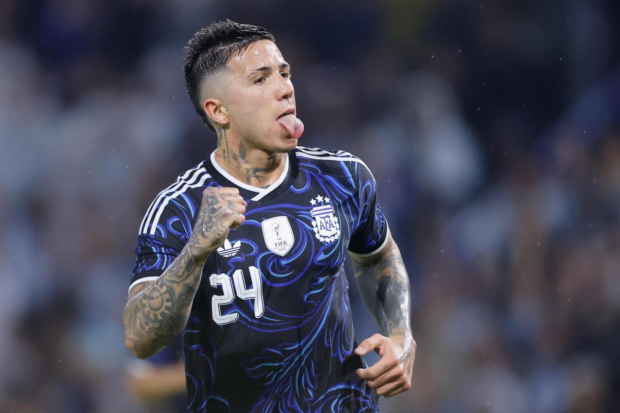 Enzo Fernández hat mit einer Aussage für Aussehen gesorgt. © ANSA / JUAN IGNACIO RONCORONI