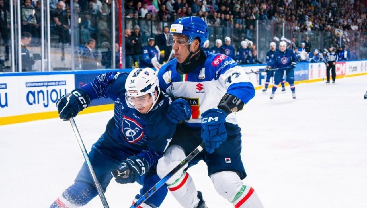 Es ging hart zu Werke. © Italia Hockey