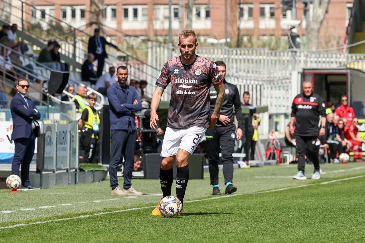 Fabian Tait brachte seinen FC Südtirol früh in Führung.