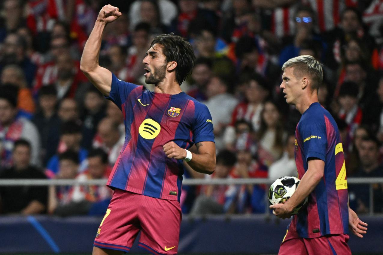 Ferran Torres jubelte zu früh. © APA/afp / JAVIER SORIANO