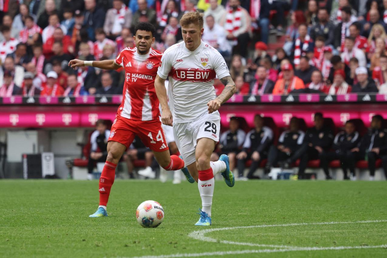 Finn Jeltsch hatte heute kein Glück. © APA/afp / KARL-JOSEF HILDENBRAND