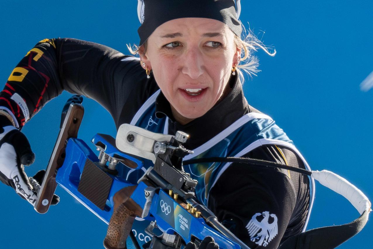 Franziska Preuß hat ihre Karriere beendet. © APA/afp / FRANCOIS-XAVIER MARIT