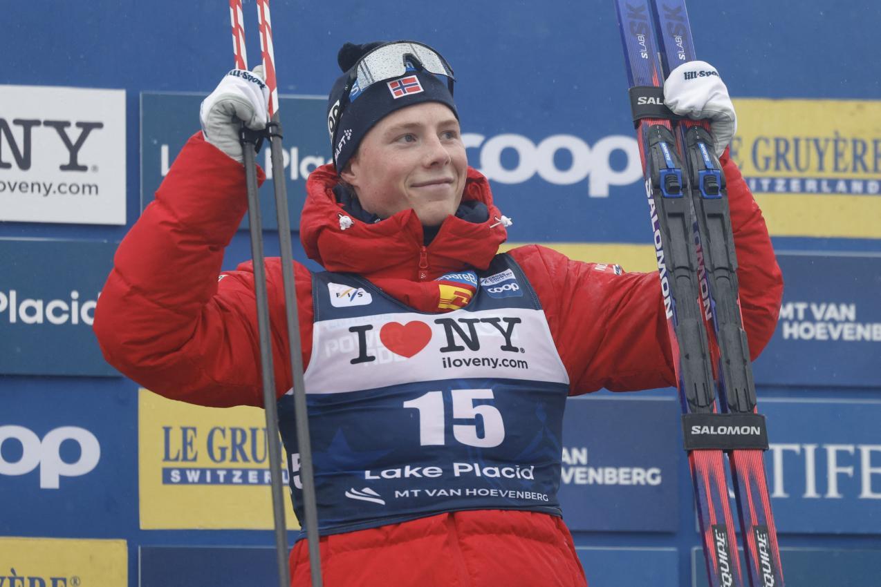 Hedegart will künftig als Biathlet jubeln. © GETTY IMAGES NORTH AMERICA / REBECCA VILLAGRACIA