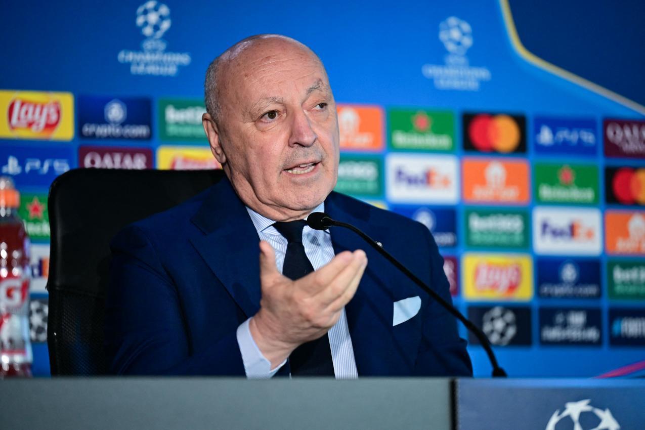 Inter-Boss Giuseppe Marotta. © APA/afp / PIERO CRUCIATTI