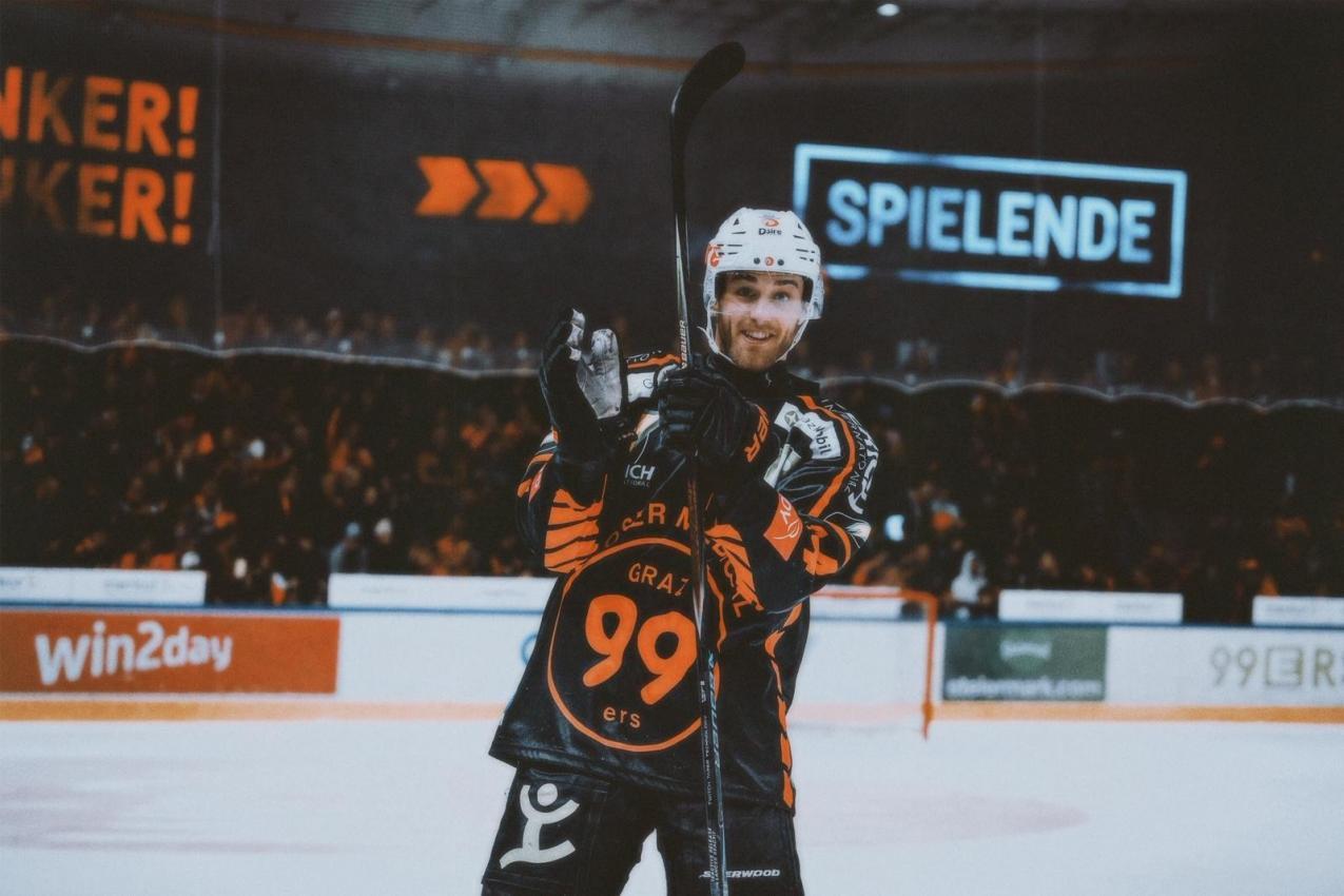 Kilian Zündel will mit den Grazern für Furore sorgen. © Graz99ers