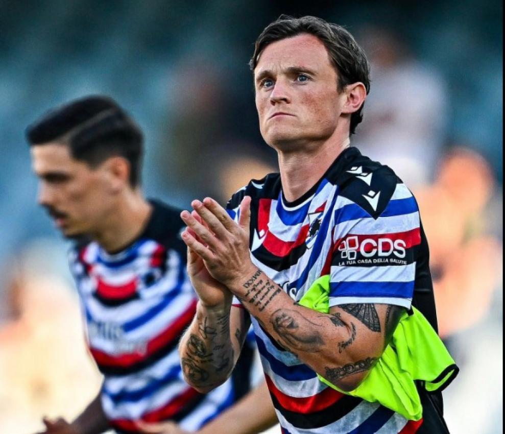 Liam Henderson, Mittelfeldmotor von Sampdoria. © U.C. Sampdoria