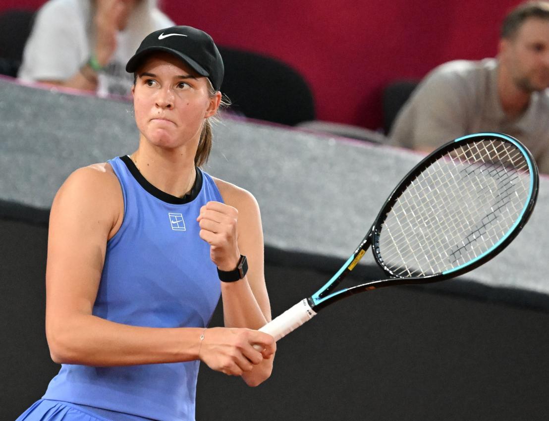 Lilli Tagger ist der Schützling von Alex Vittur und Francesca Schiavone. © APA / BARBARA GINDL