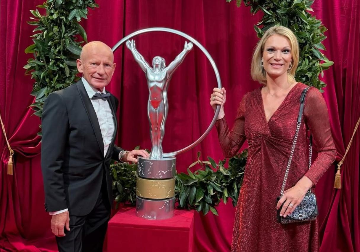 Maria Riesch mit ihrem Freund Johann Schrempf. © Instagram