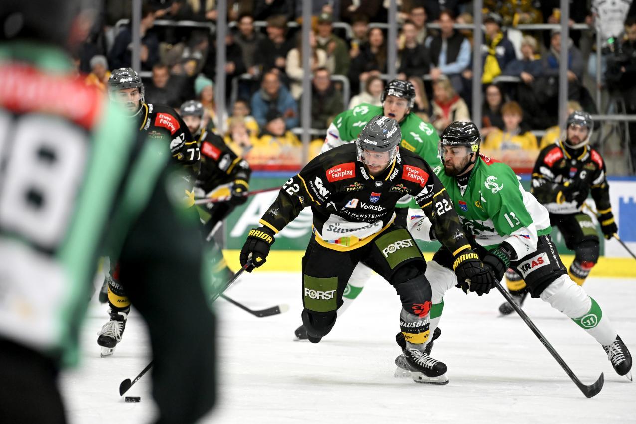 Matthias Mantinger mit vollem Einsatz.