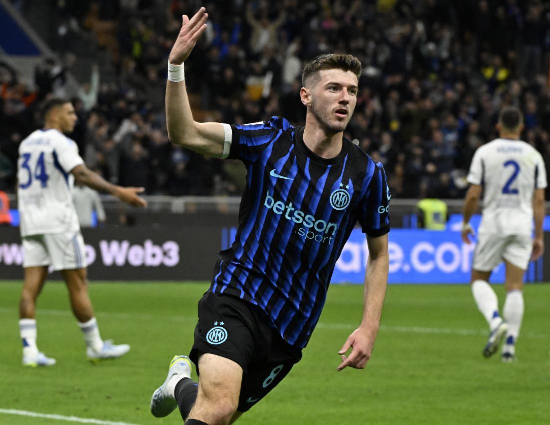 Petar Sucic erzielte den entscheidenden Treffer. © ANSA / Daniel Dal Zennaro