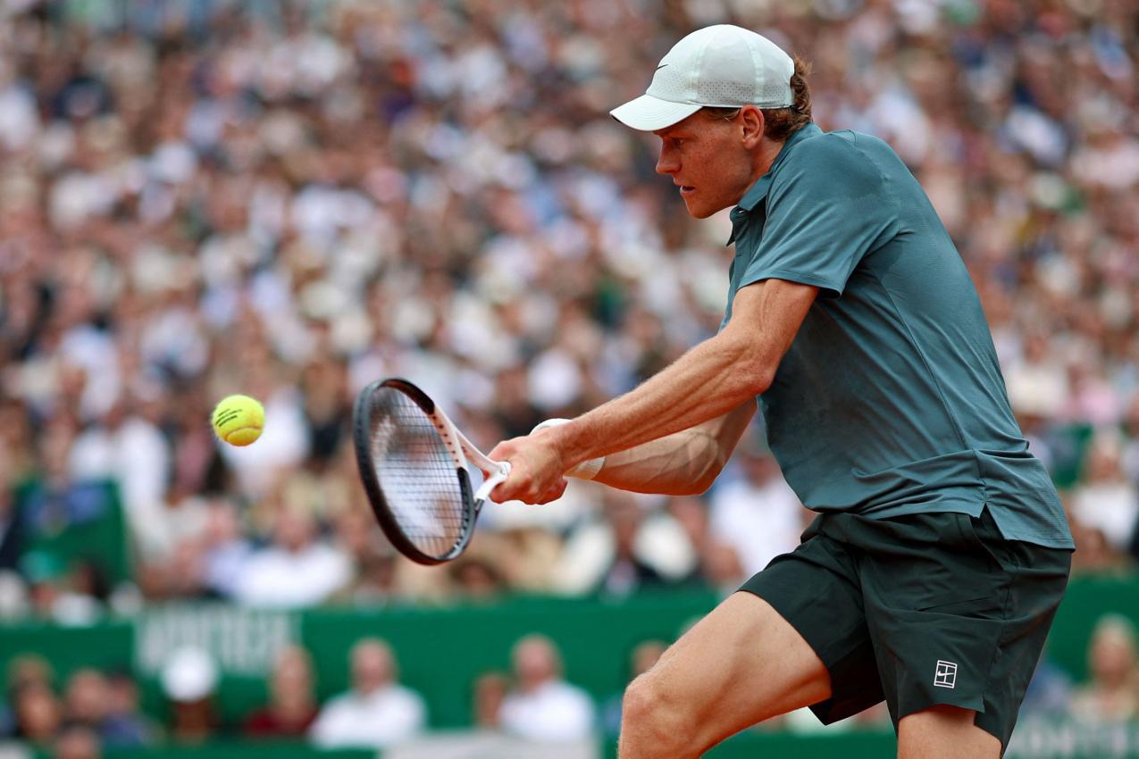 Sinner spielte groß auf. © APA/afp / VALERY HACHE