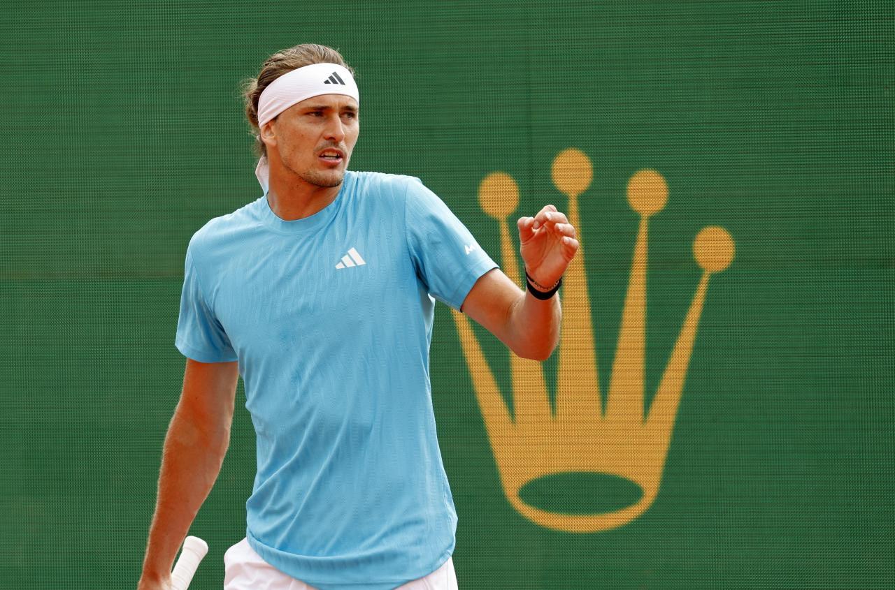 Spielt im Halbfinale gegen Jannik Sinner: Alexander Zverev. © ANSA / SEBASTIEN NOGIER