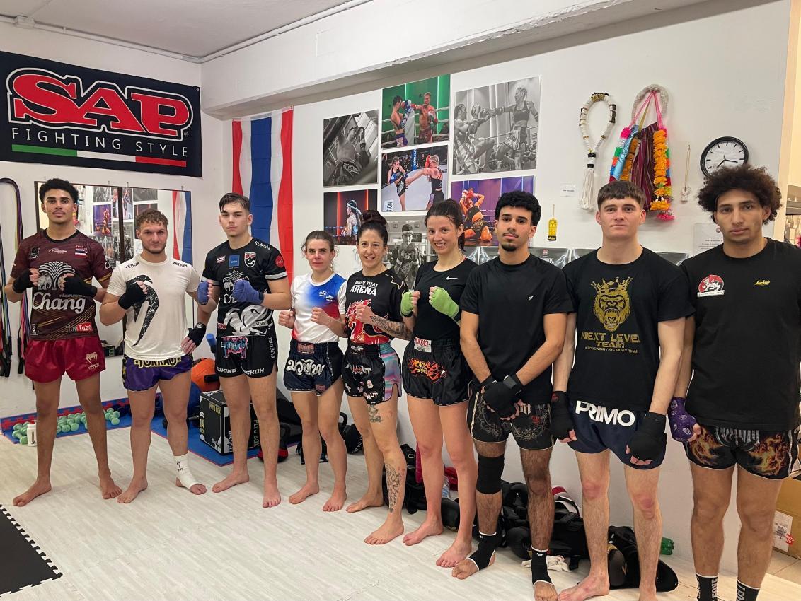 Südtirols Athleten sind bereit für die Muay Thai Arena.