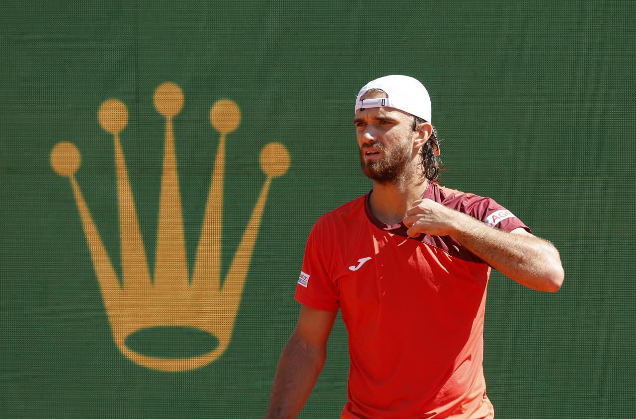 Tomas Machac nahm Sinner einen Satz ab. © ANSA / SEBASTIEN NOGIER