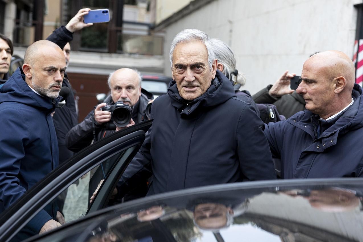 Verbandschef Gabriele Gravina musste bereits den Hut nehmen. © ANSA / ansa