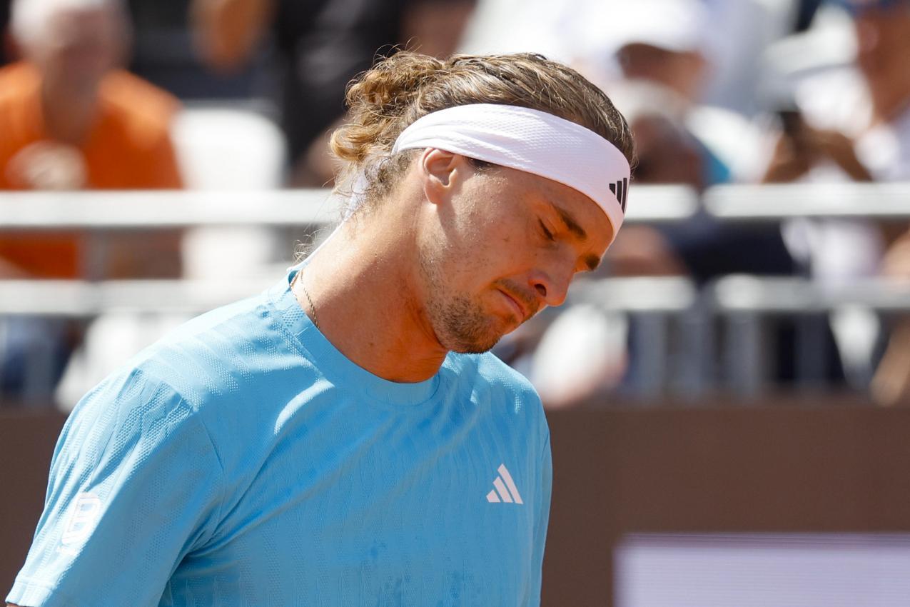 Alexander Zverev erwischte einen gebrauchten Tag. © ANSA / FABIO FRUSTACI