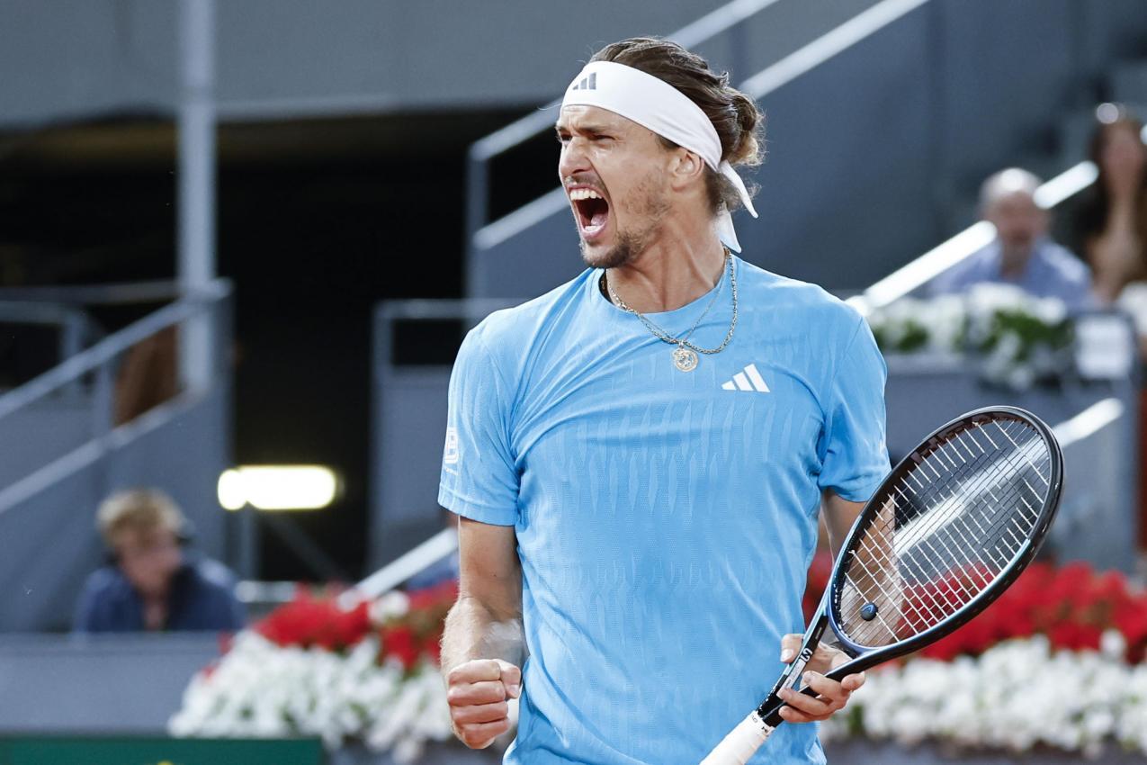 Alexander Zverev will seinen ganz persoönlichen Teufel austreiben. © ANSA / SERGIO PEREZ