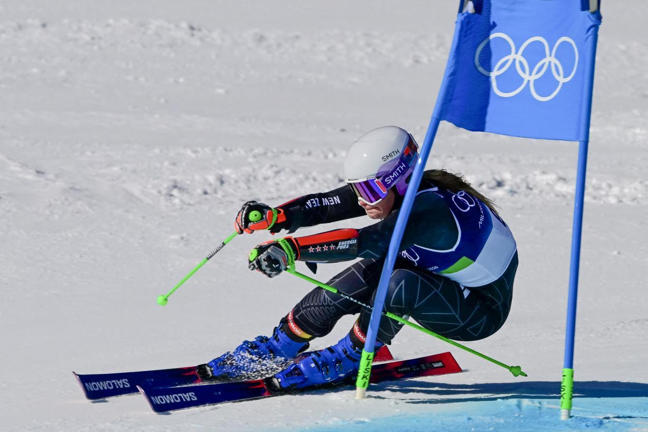 Alice Robinson orientiert sich neu. © AFP / STEFANO RELLANDINI