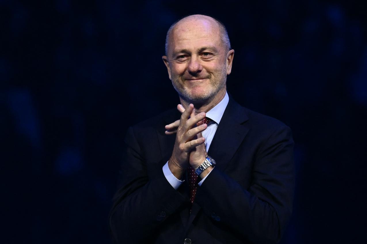 Angelo Binaghi, Präsident des italienischen Tennisverbandes. © AFP / MARCO BERTORELLO