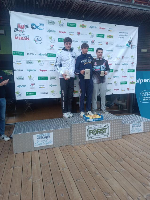 Auf dem Podium der Frost Trophy stand auch Lars Aaron Senoner.