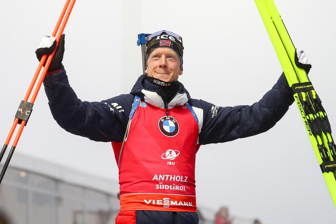 Biathlon-Ikone Johannes Thingnes Bø. © ANSA / ANDREA SOLERO