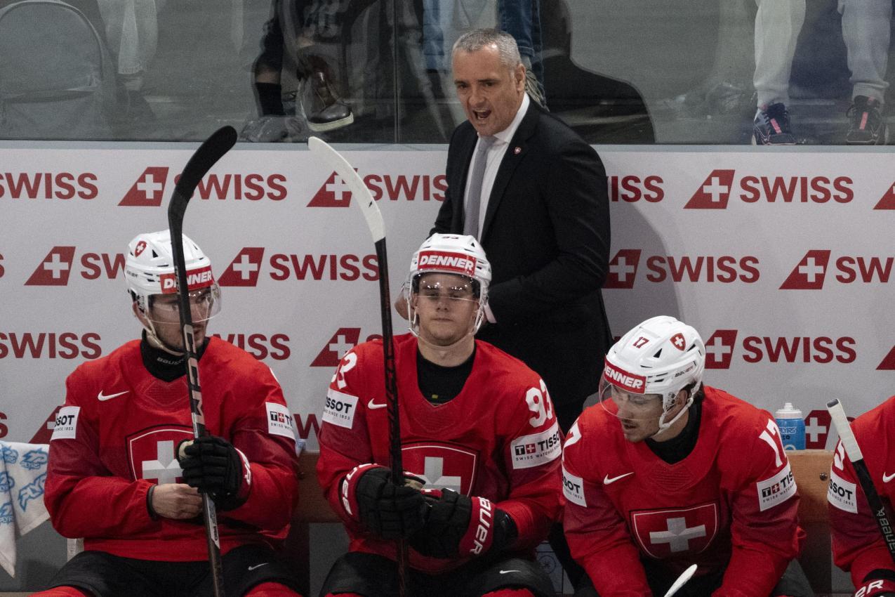 Die Schweiz feierte den zweiten Sieg. © ANSA / CLAUDIO THOMA