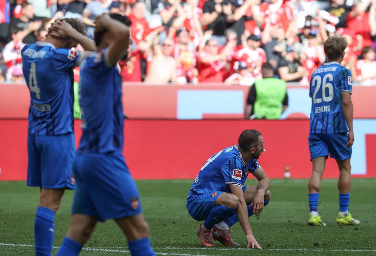 Heidenheim schnupperte an der Sensation. © APA/afp / ALEXANDRA BEIER