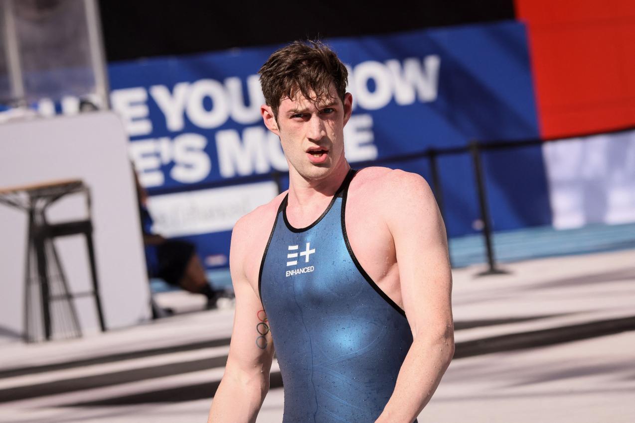 Hunter Armstrong soll nicht gedopt haben. © APA/afp / ETIENNE LAURENT