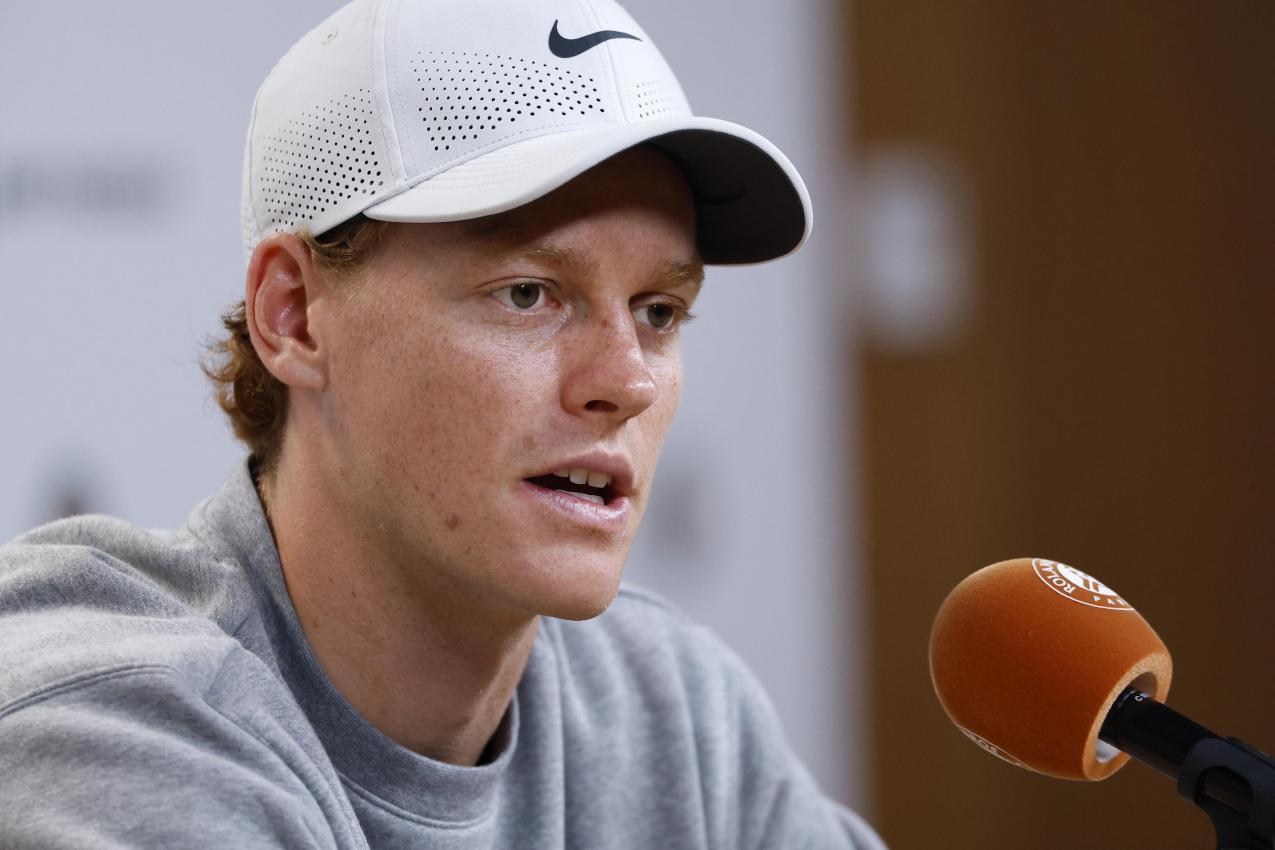 Jannik Sinner hatte klare Worte parat. © ANSA / YOAN VALAT