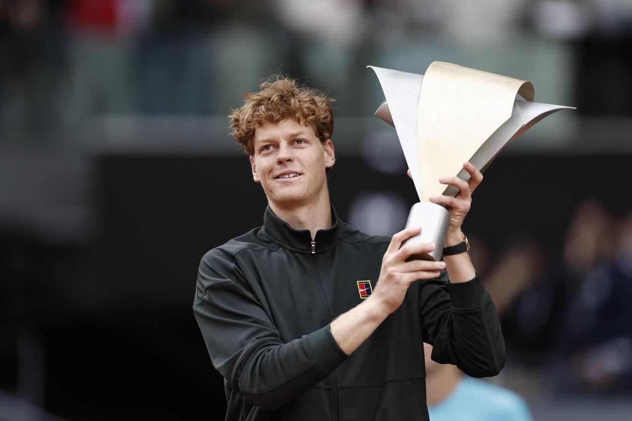 Jannik Sinner ist nicht aufzuhalten. © ANSA / SERGIO PEREZ
