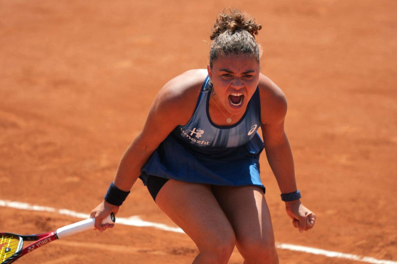Jasmine Paolini ist eine Runde weiter. © APA/afp / DIMITAR DILKOFF