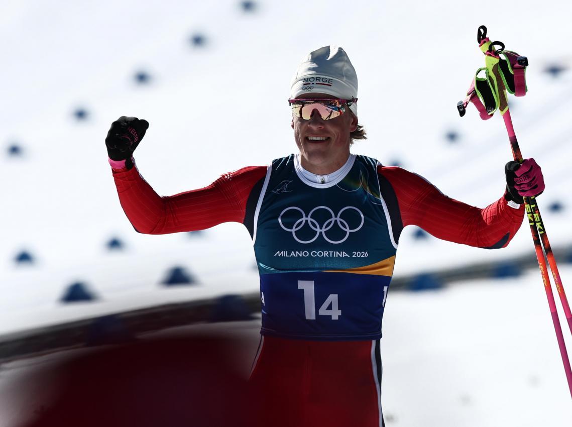 Johannes Høsflot Klæbo und Co. müssen sich für ihre öffentlichen Auftritte rechtfertigen. © ANSA / FILIP SINGER
