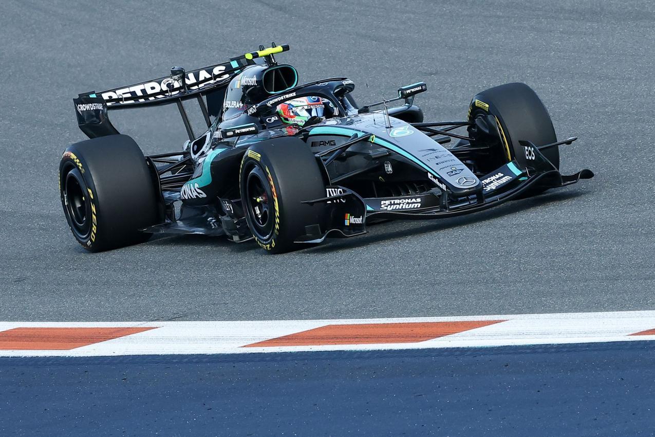 Kimi Antonelli wurde Zweiter. © APA/afp / CHARLY TRIBALLEAU