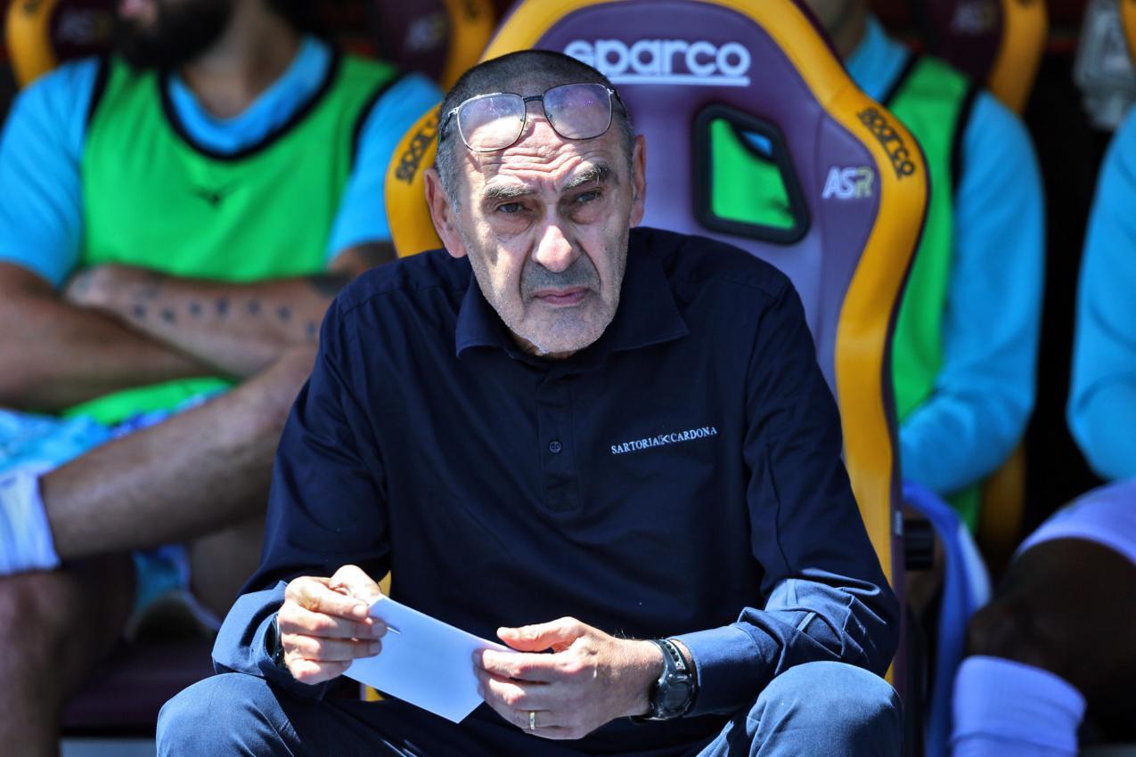 Maurizio Sarri soll zu Atalanta wechseln. © ANSA / FEDERICO PROIETTI / FTJ