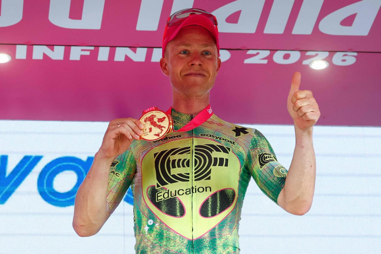 Michael Valgren war nicht zu schlagen. © APA/afp / LUCA BETTINI
