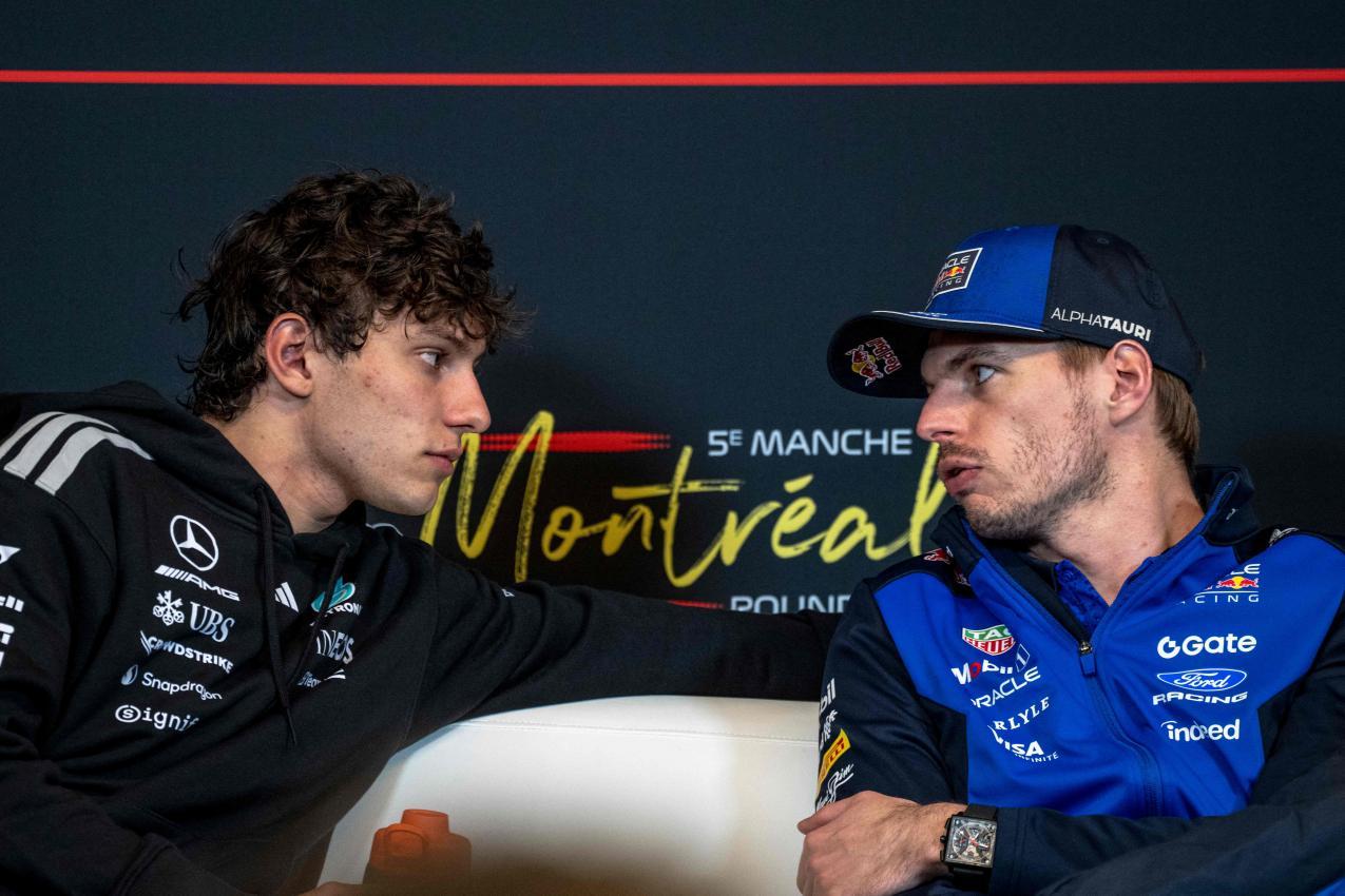 Parallelen zwischen Kimi Antonelli und Max Verstappen werden gezogen. © APA/afp / ANDREJ IVANOV