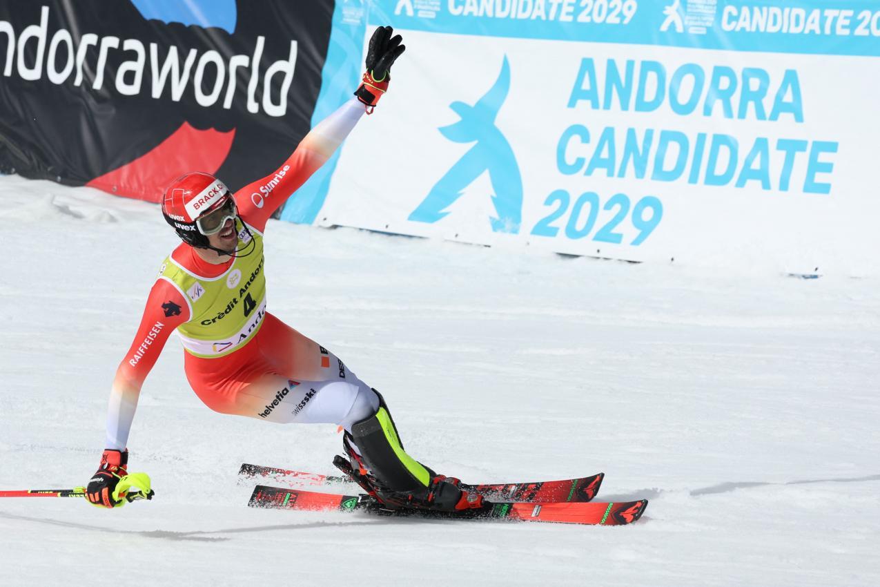 Ramon Zenhäusern hat für die Schweiz große Erfolge gefeiert. © APA/afp / CHARLY TRIBALLEAU
