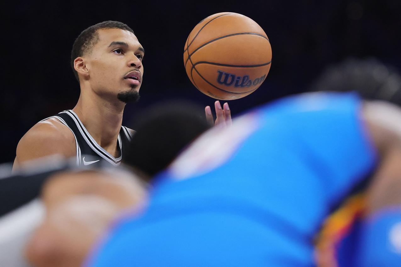 Superstar Wembanyama. © APA / ALEX SLITZ