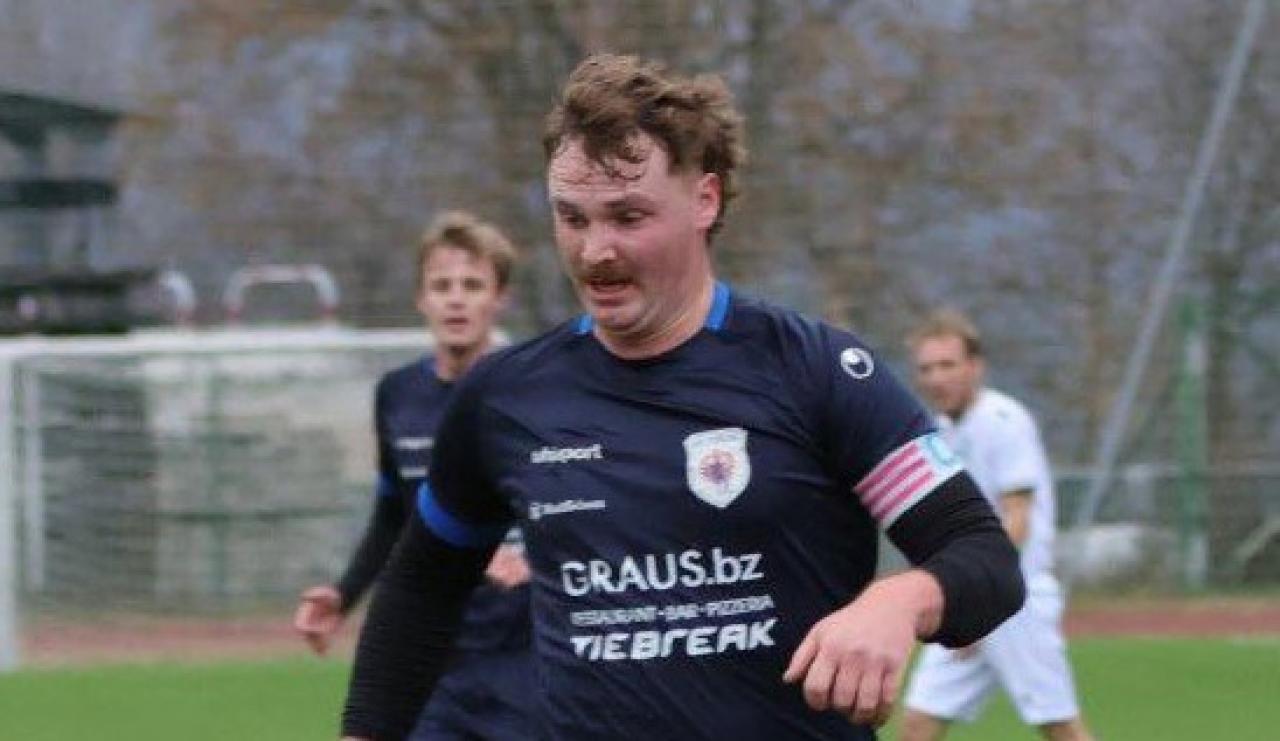 Thomas Larch kann mit Sterzing den Titel in der 2. Amateurliga fixieren.