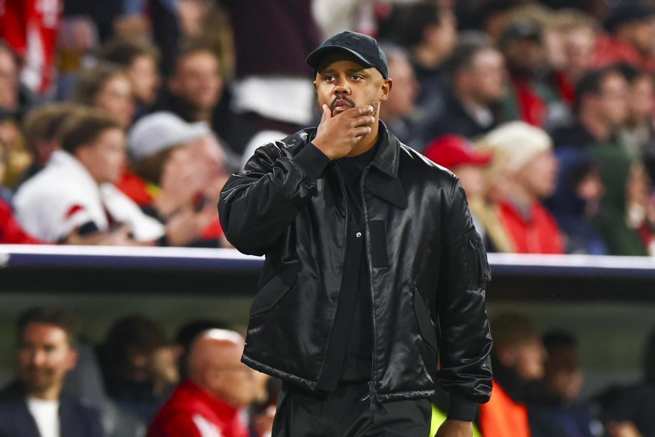 Vincent Kompany fand mit den Bayern nicht das richtige Rezept. © ANSA / ANNA SZILAGYI